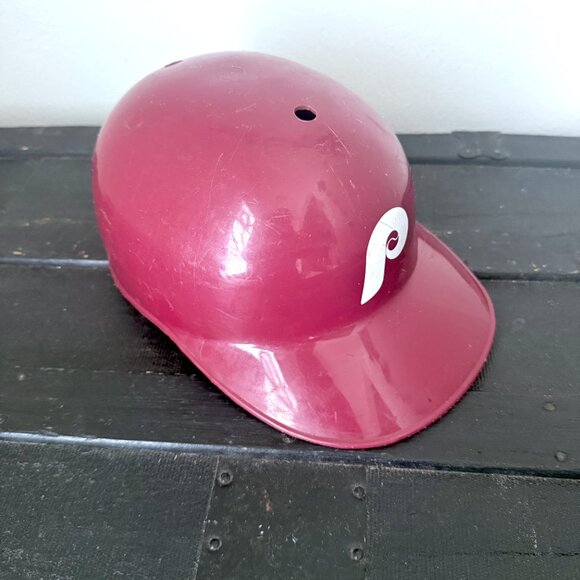 Vintage Philadelphia Phillies Laich Full Size Adjustable Souvenir Batting Helmet - Picture 3 of 12